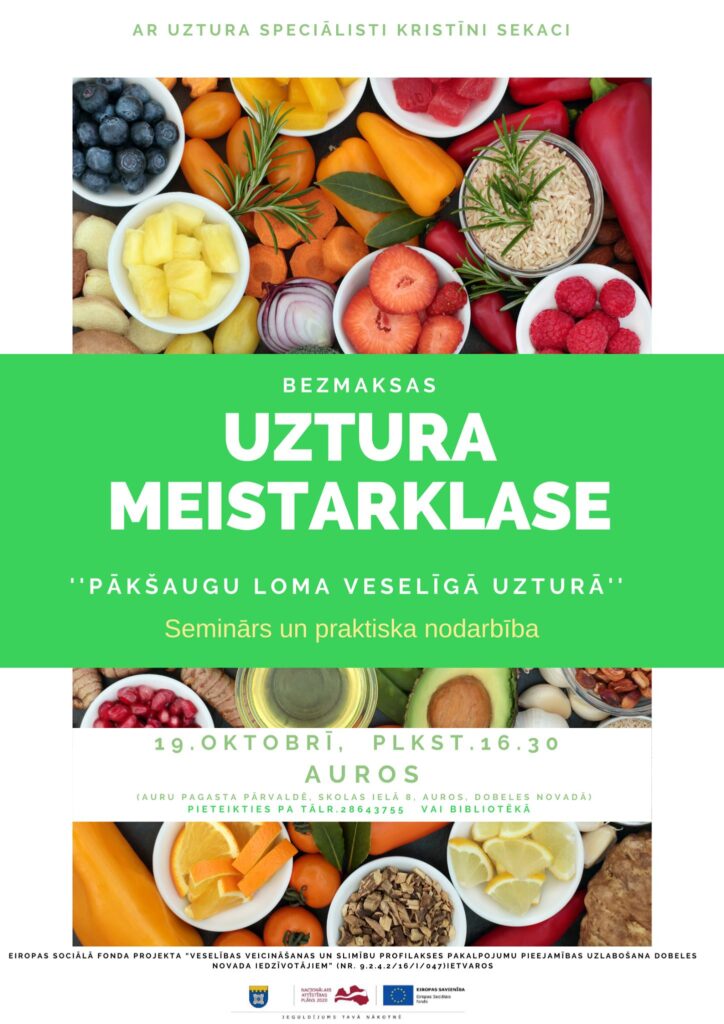 Dobele Dara uztura meistarklase
